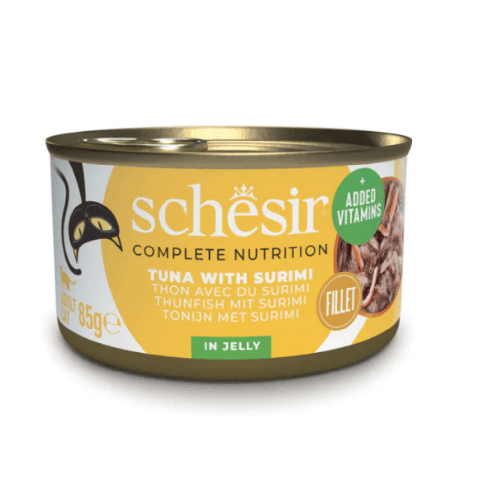 Schesir Jelly Ton Balıklı ve Yengeçli Kedi Konservesi 85gr