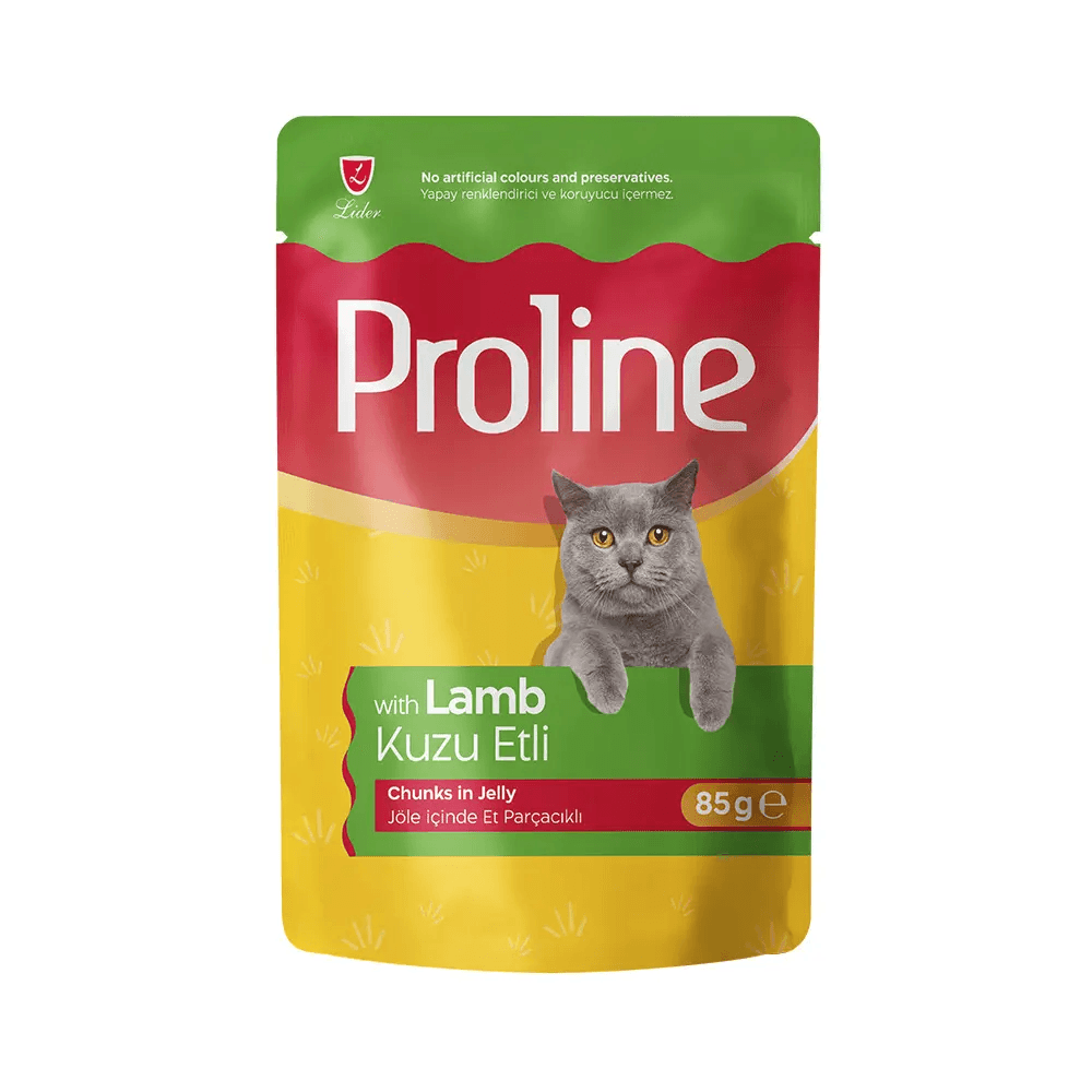 Proline Pouch Pate Yaş Kedi Maması Kuzu Etli 85 Gr