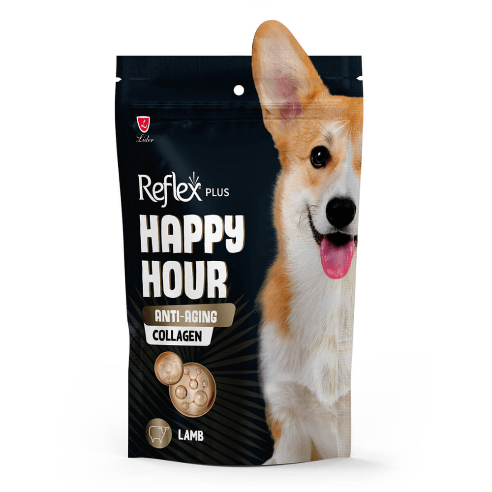 Reflex Plus Happy Hour Anti-Aging Collegen Kuzulu Köpek Ödülü 60 Gr