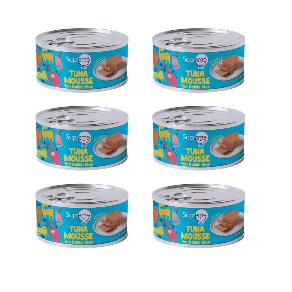 Supreme Cat Ton Balıklı Püre Kedi Konservesi 85 Gr x 6 Adet