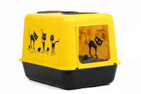 Çiftsan Lüx Kapalı Kedi Tuvalet Kabı