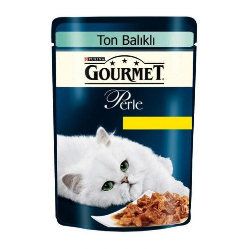 Gourmet Perle Izgara Ton Balıklı Yetişkin Kedi Yaş Maması 85 Gr