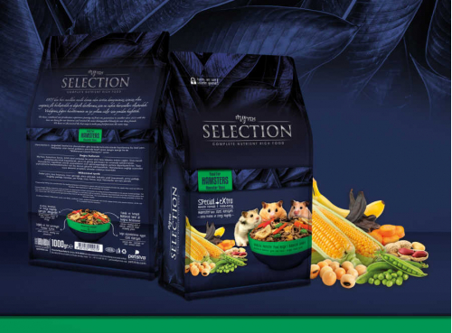 Myyem Selection Kuru Sebzeli/Meyveli Hamster Yemi 750 Gr