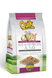 Quik Kuş ve Kemirgen Çam Peleti Taban Altlığı 1 Kg