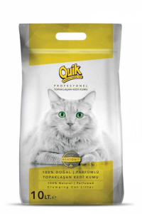 Quik Parfümlü Bentonit Kedi Kumu 10 Lt