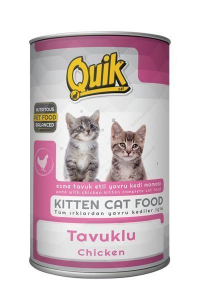Quik Tavuklu Yavru Kedi Konservesi 400 Gr