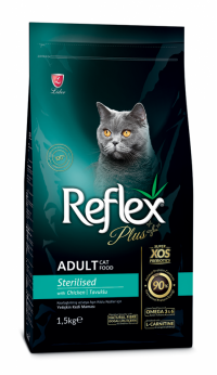 Reflex Plus Sterilised Tavuklu Kısır Kedi Maması 1,5 Kg