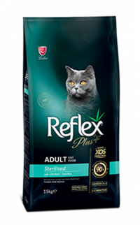 Reflex Plus Sterilised Tavuklu Kısır Kedi Maması 15 Kg