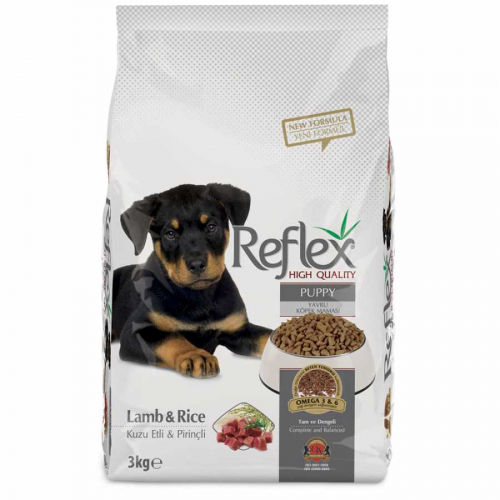 Reflex Puppy Kuzu Etli Yavru Köpek Maması 15 Kg