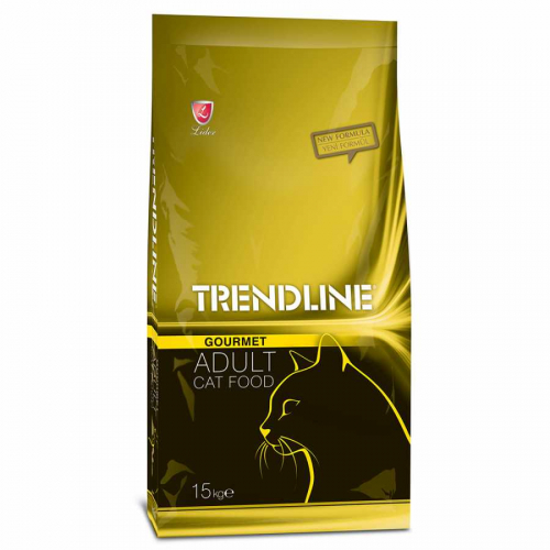 Trendline Renkli Taneli Gurme Yetişkin Kedi Maması 15 Kg