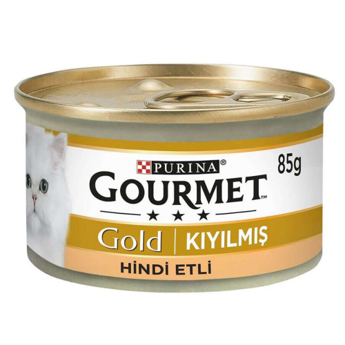 Purina Gourmet Gold Kıyılmış Hindi Etli Kedi Konservesi