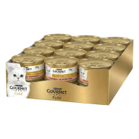 Purina Gourmet Gold Parça Etli Soslu Somonlu Tavuklu Kedi Konservesi