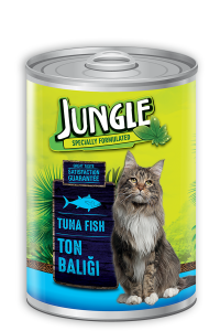 Jungle Ton Balıklı Yetişkin Kedi Konservesi 415 Gr