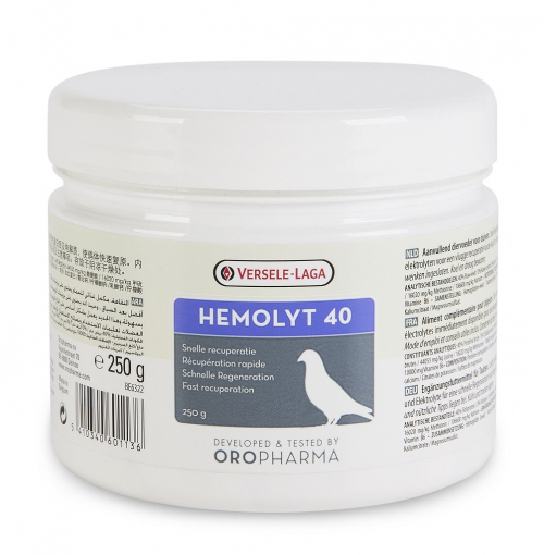 Versele-Laga Hemolyt 40 Güvercin Yarış Sonrası Hayvansal Besin Takviyesi 250 Gr