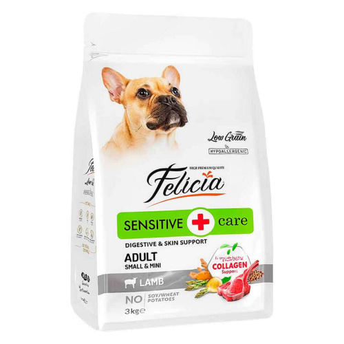 Felicia Small Mini Küçük Irk Yetişkin Köpek Maması Kuzu Etli 3 Kg
