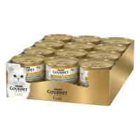 Purina Gourmet Gold Okyanus Balıklı ve Sebzeli Kedi Konservesi