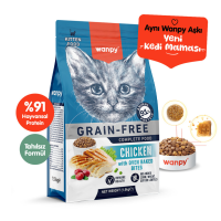 Wanpy Kitten Yavru Kedi Maması Tavuklu 1,5 Kg