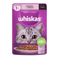 Somonlu Yaş Kedi Maması Poşet 85 Gr