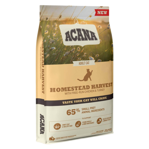 Acana Homestead Harvest Tavuk Ördek ve Hindili Yetişkin Kedi Maması 4,5 kg