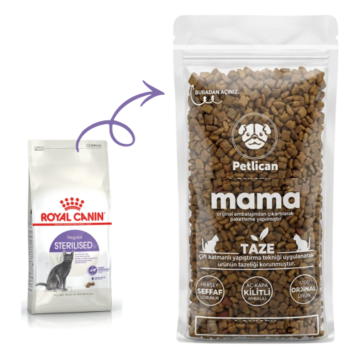 Royal Canin Sterilised 37 Kısırlaştırılmış Yetişkin Kedi Maması Açık 1 Kg