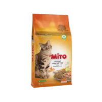 Mito Adult Cat TavukLu Yetişkin Kedi Maması 15 Kg