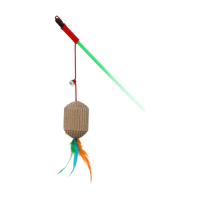 Kraftlı Tüylü Kedi Oltası 46 Cm