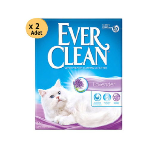 Lavanta Parfümlü Kedi Kumu 2x10 Lt