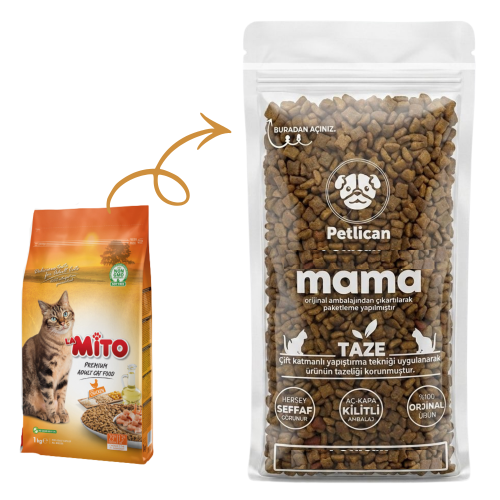 Mito Yetişkin Kedi Maması Açık 1 Kg
