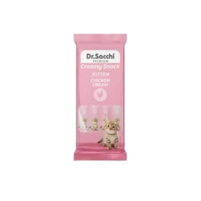 Creamy Snack Kitten Chicken Sivi Kedi Ödülü 4'lü