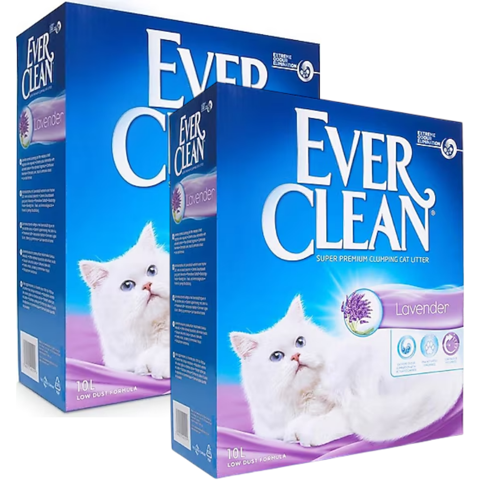 Ever Clean Lavanta Kokulu Topaklasan Kedi Kumu 10 L 2 Adet