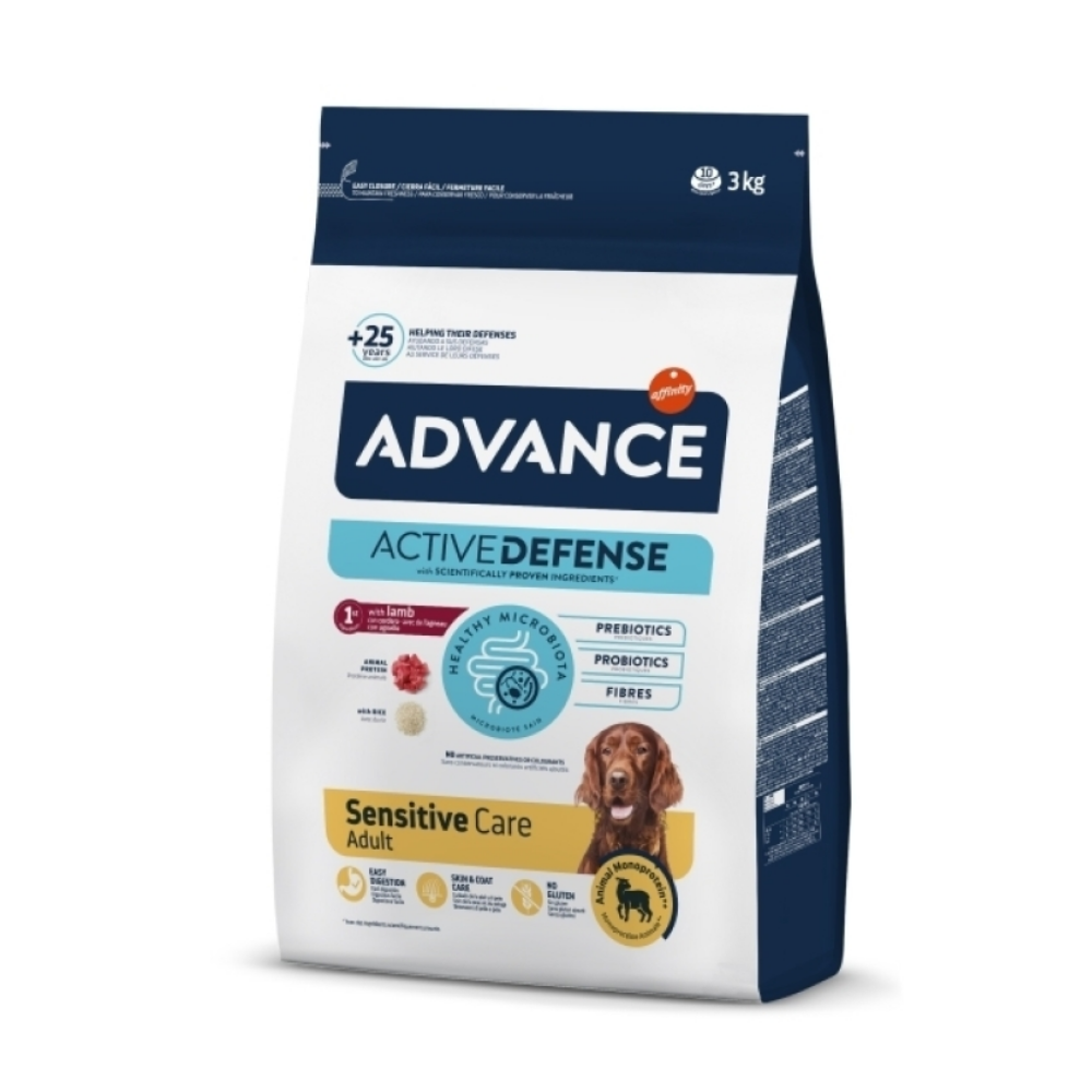 Advance Sensitive Care Kuzulu Yetişkin Köpek Maması 3kg