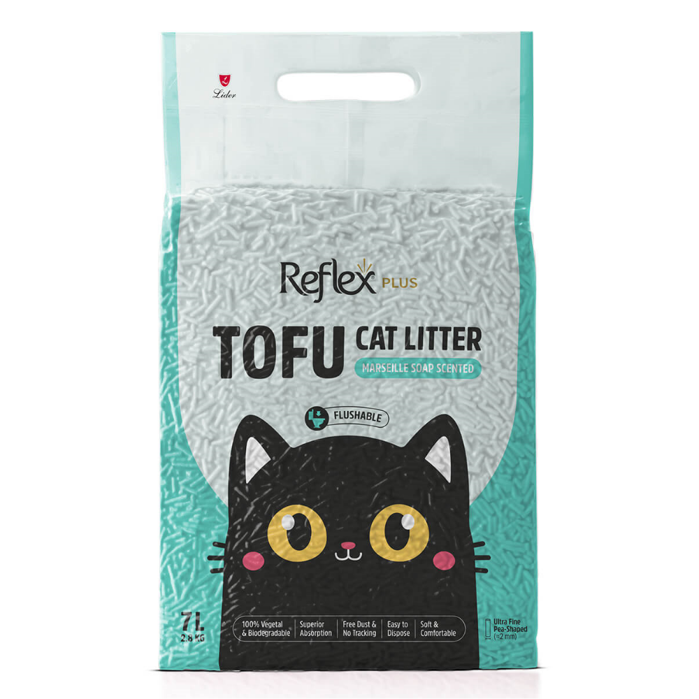 Reflex Plus Tofu Kedi Kumu Marsilya Sabun Kokulu 7 L