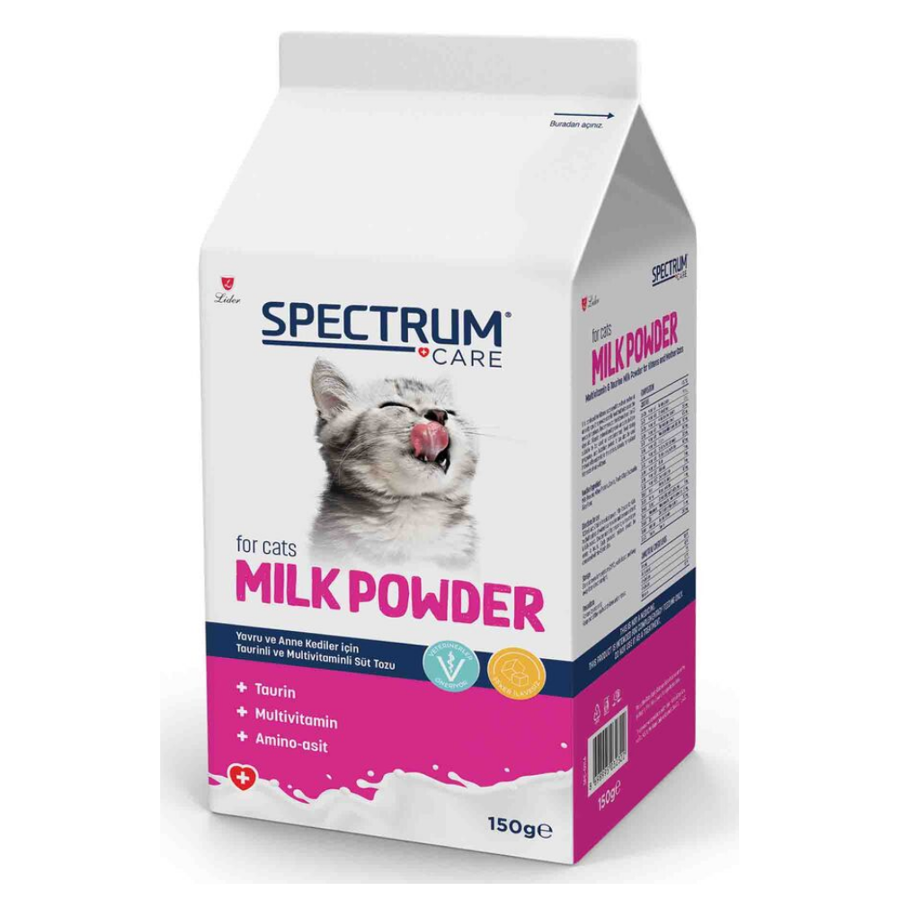 Spectrum Care Yavru Kediler için Taurin ve Multivitaminli Süt Tozu 150gr